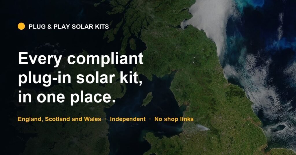 Plug & Play Solar Kits: every compliant plug-in solar kit, in one place